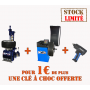 Lot de Démonte pneu automatique, Equilibreuse automatique BALANCER et clé à choc offerte pour 1 euro de plus