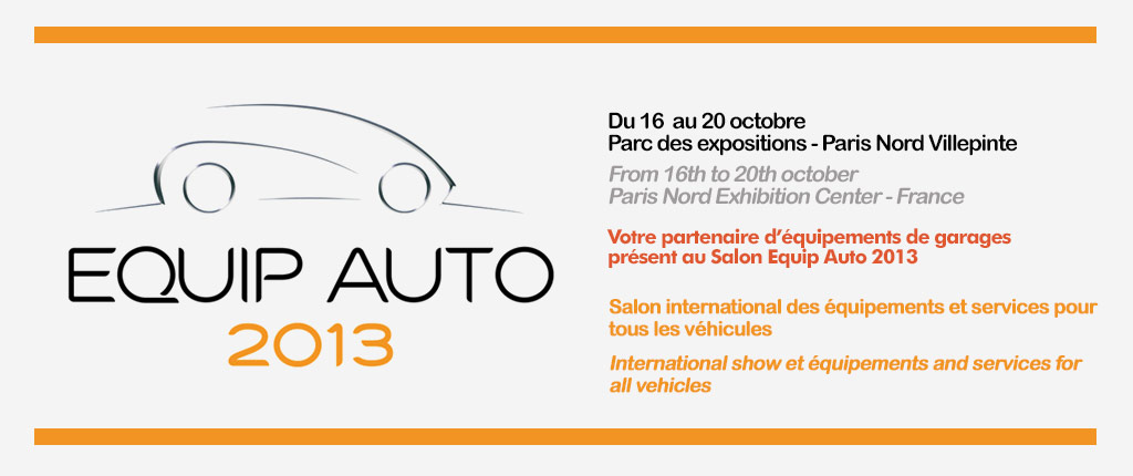 SEG - Equipements de garages Salon Equip Auto 2013